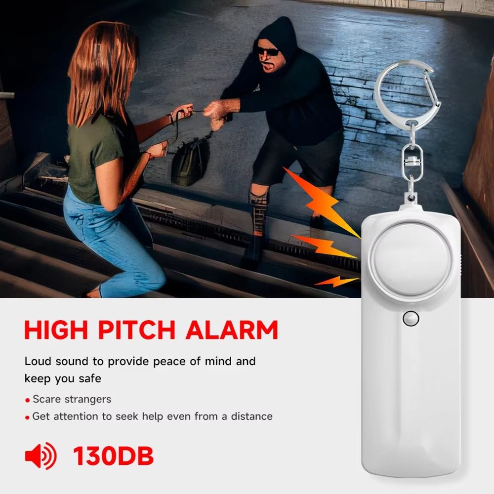 130dB Yüksek Sesli Kişisel Güv - Personal Alarm Keychain incelemesi ve fiyatı