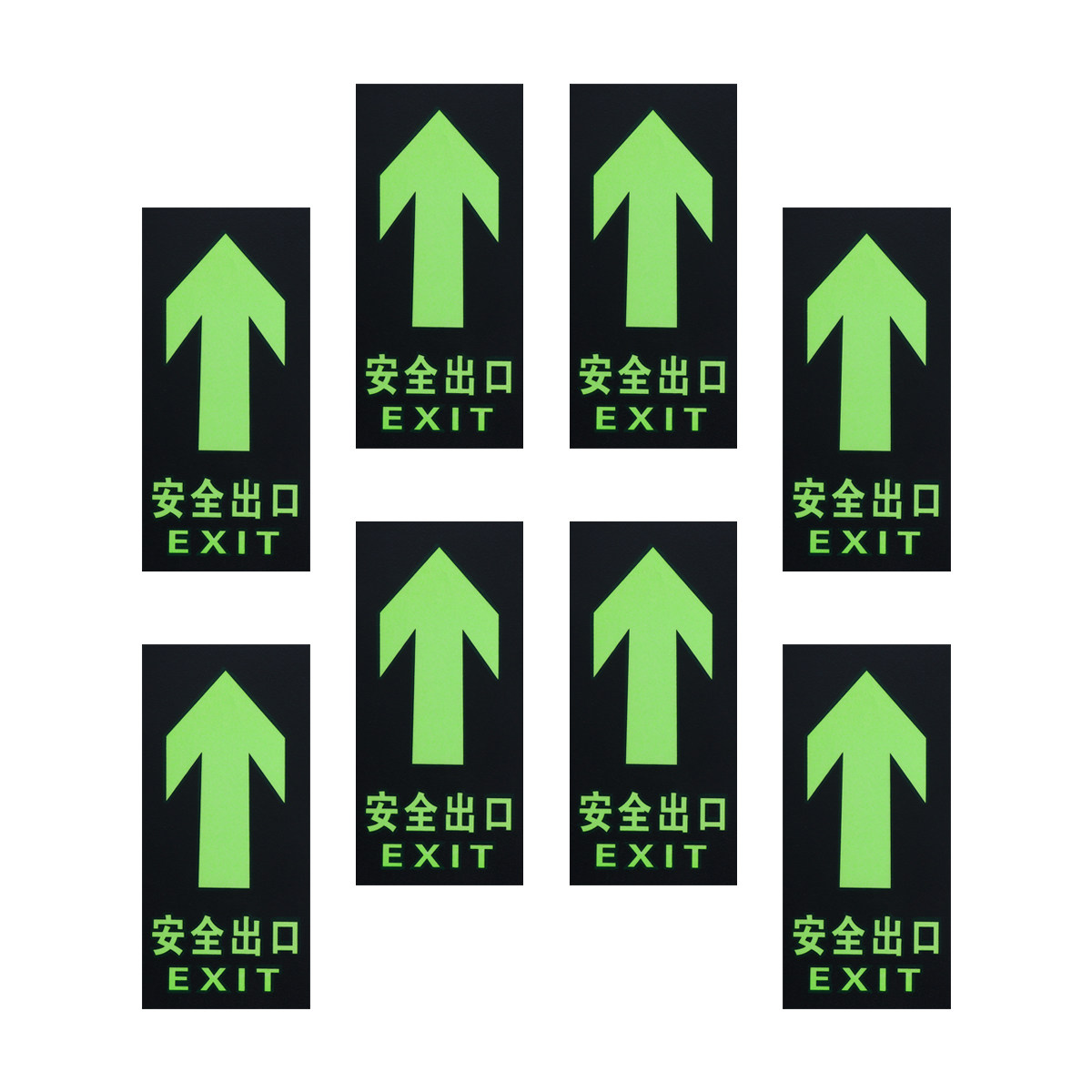 8 adet güvenlik çıkış işareti  - Emergency Exit Sign incelemesi ve fiyatı