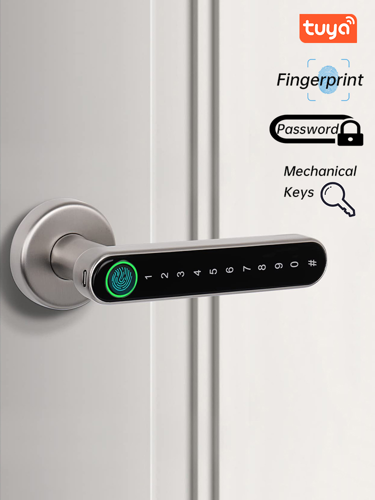 Handle akıllı parmak izi kapı  - Security Chain Door incelemesi ve fiyatı