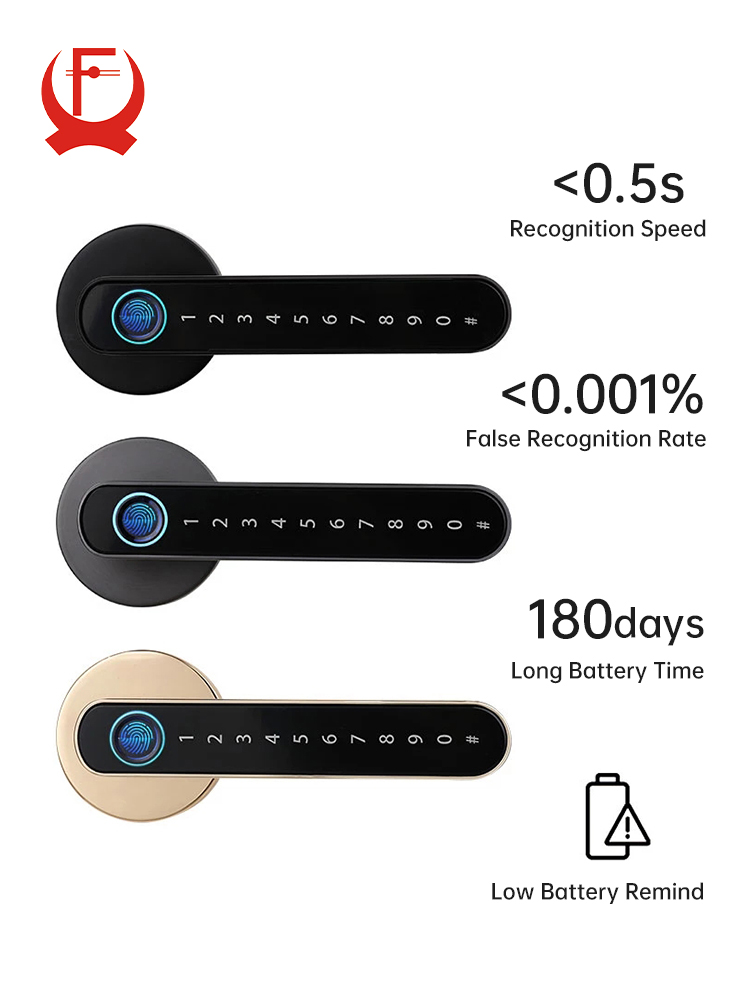 Handle akıllı parmak izi kapı  - Security Chain Door incelemesi ve fiyatı