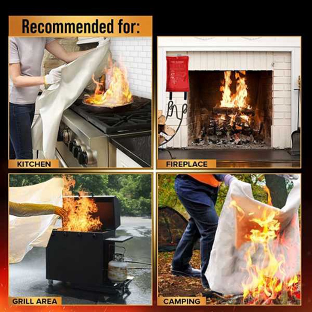 AED2-Acil Durum Yangın Battani - Fire Blanket Kitchen incelemesi ve fiyatı