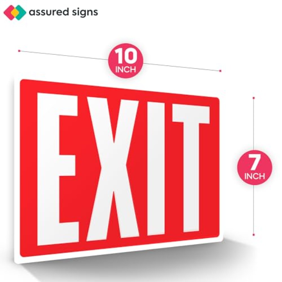 Çıkış İşareti Çıkartmaları, Ka - Emergency Exit Sign incelemesi ve fiyatı