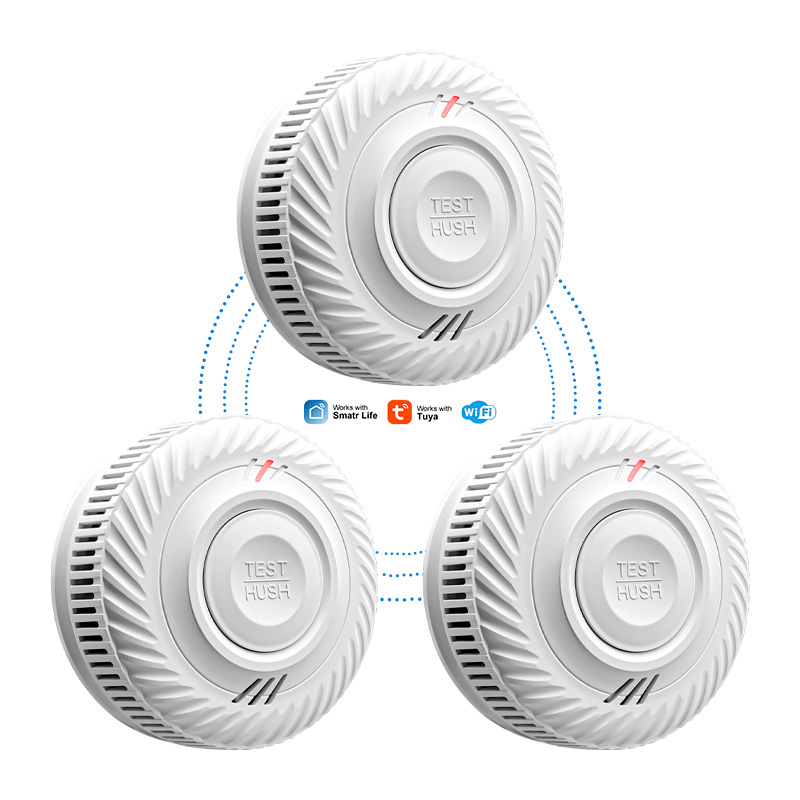 Akıllı Kablosuz Tuya Wifi Bağl - Smoke Detector Interconnected incelemesi ve fiyatı
