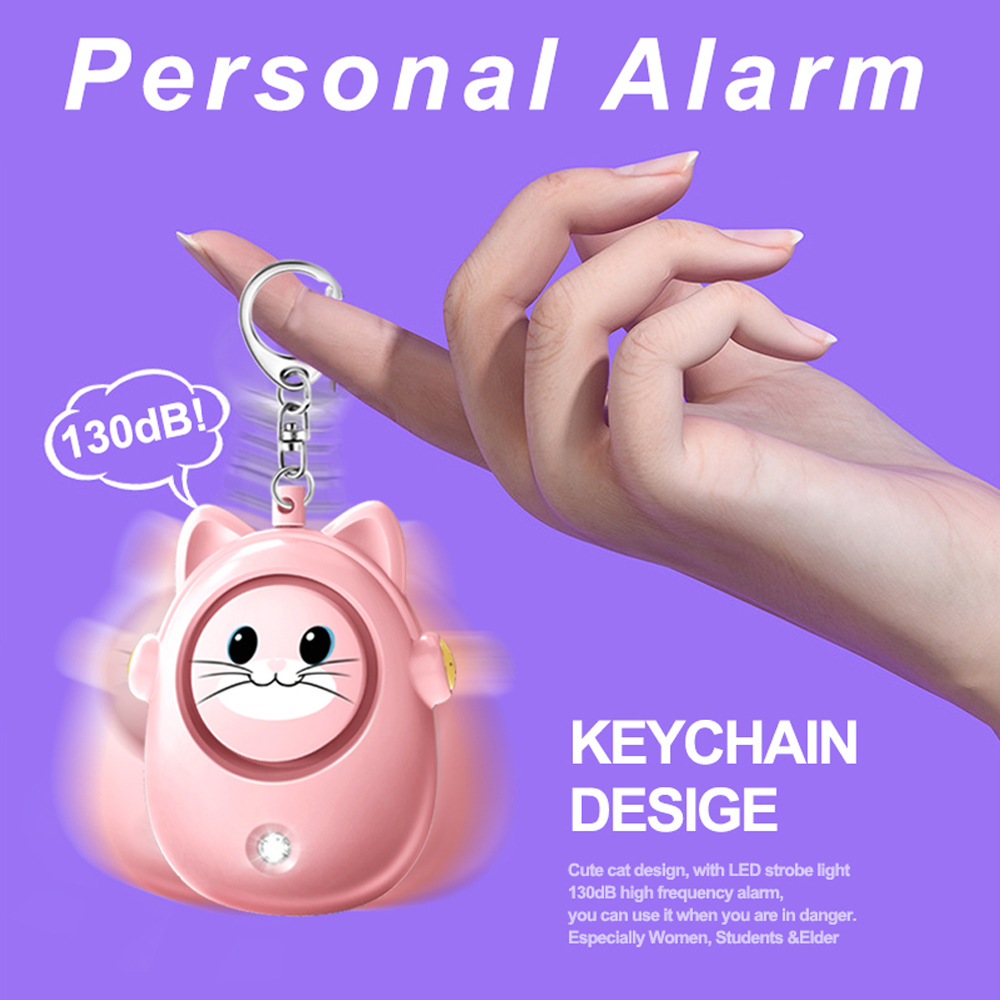 H8 2024 Yeni Sevimli Kedi Kişi - Personal Alarm Keychain incelemesi ve fiyatı