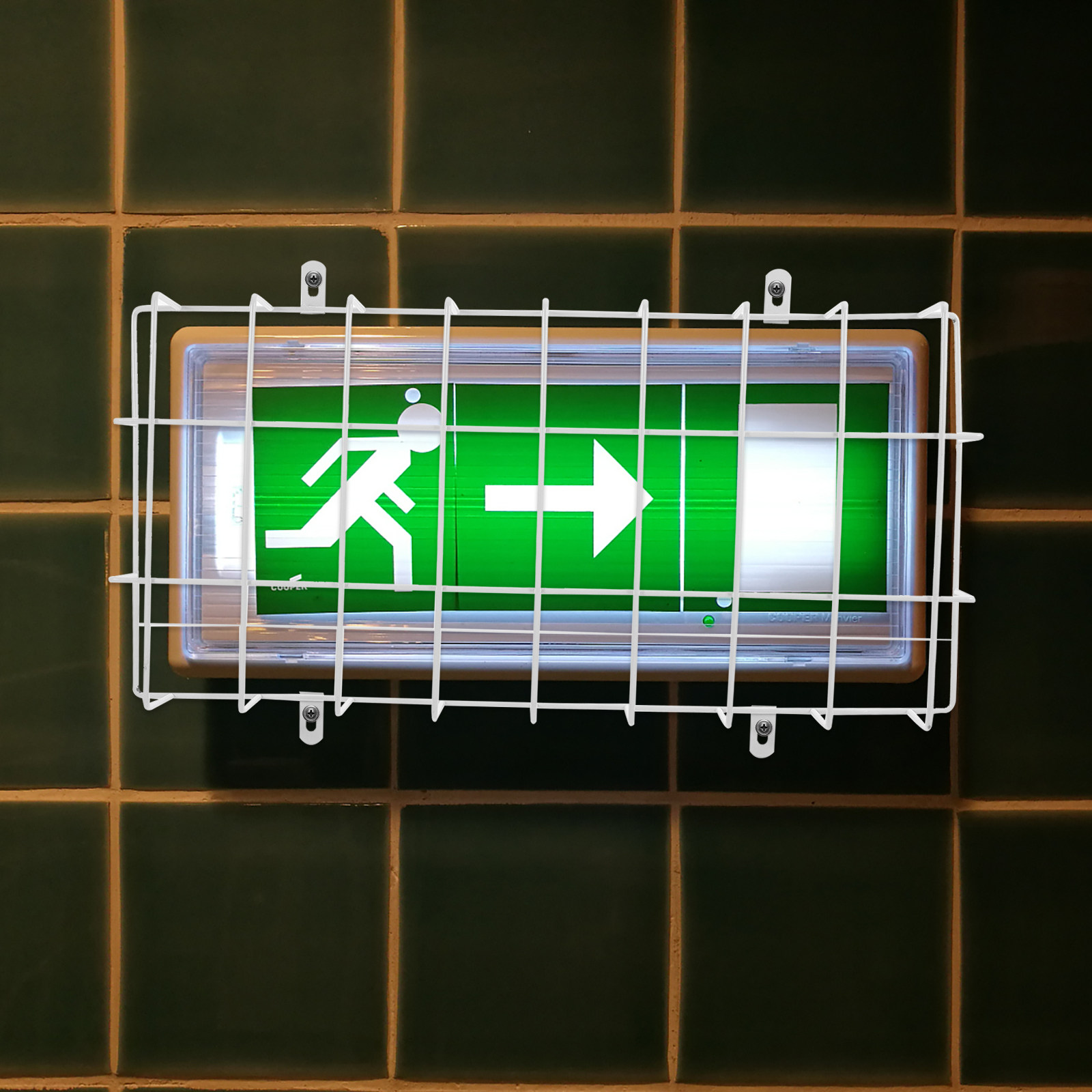 Duvara Monte Edilen Metal Çıkı - Emergency Exit Sign incelemesi ve fiyatı