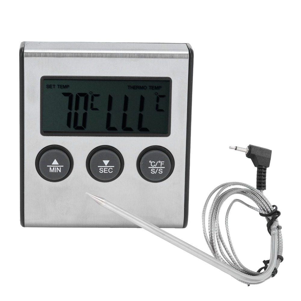Gümüş Dijital Barbekü Et Termo - Pool Alarm Float incelemesi ve fiyatı