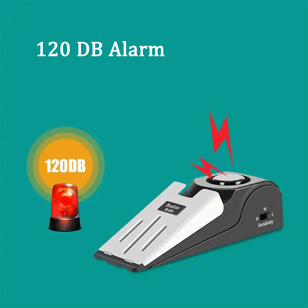 125 DB anti-hırsızlık hırsız d - Door Stop Alarm incelemesi ve fiyatı