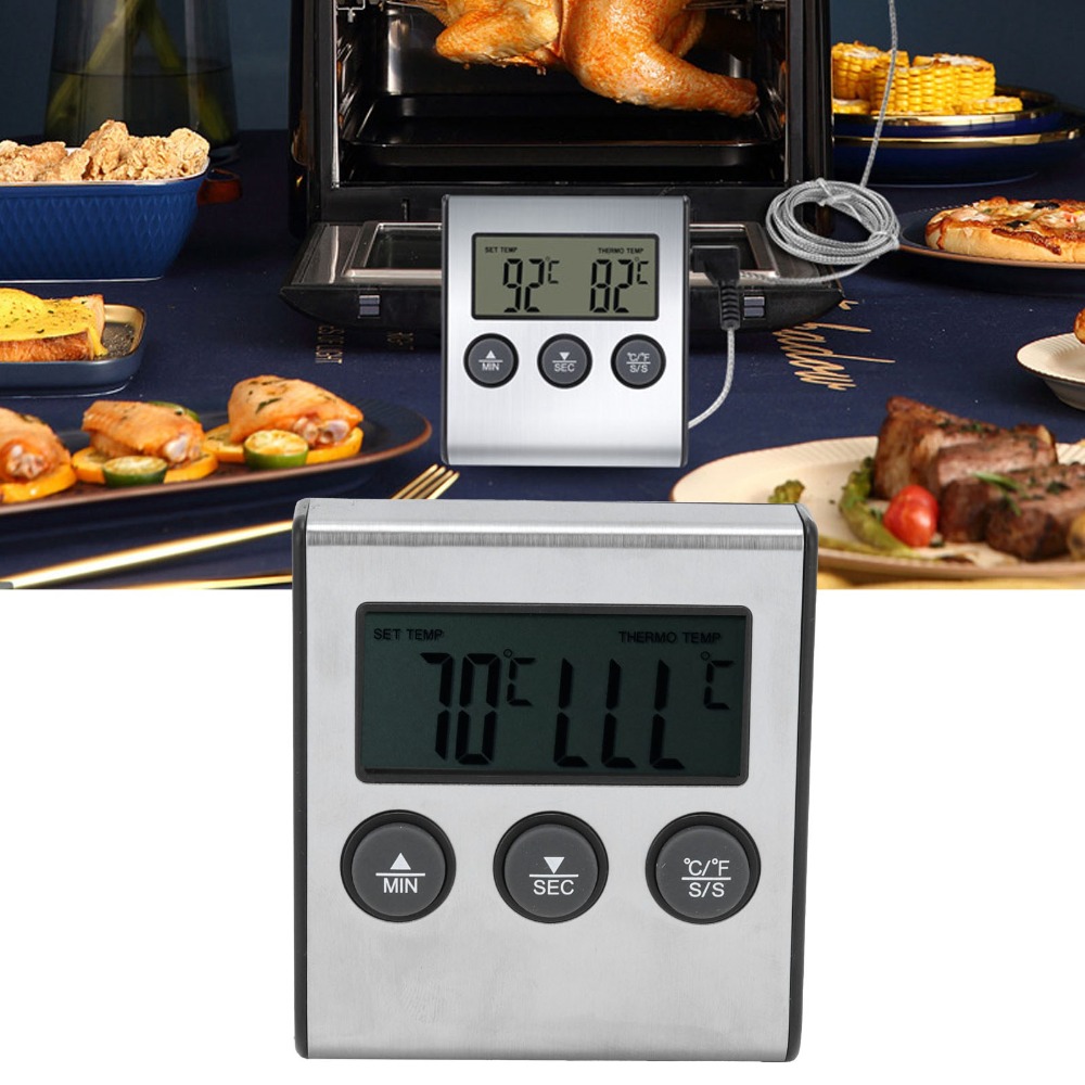 Gümüş Dijital Barbekü Et Termo - Pool Alarm Float incelemesi ve fiyatı